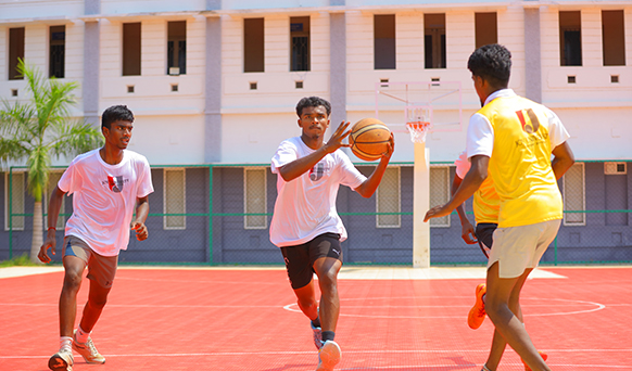 Basket & Volleyball Court