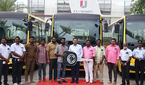 Launch of 3 New AC Buses