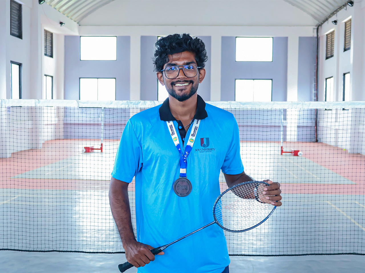 Win Bronze in Badminton at TN CM Trophy 2025