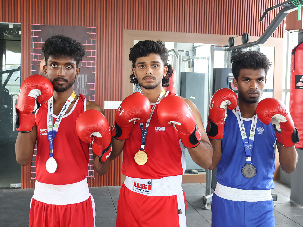 Gold, Silver & Bronze Medal in Boxing at TN CM Trophy 2025