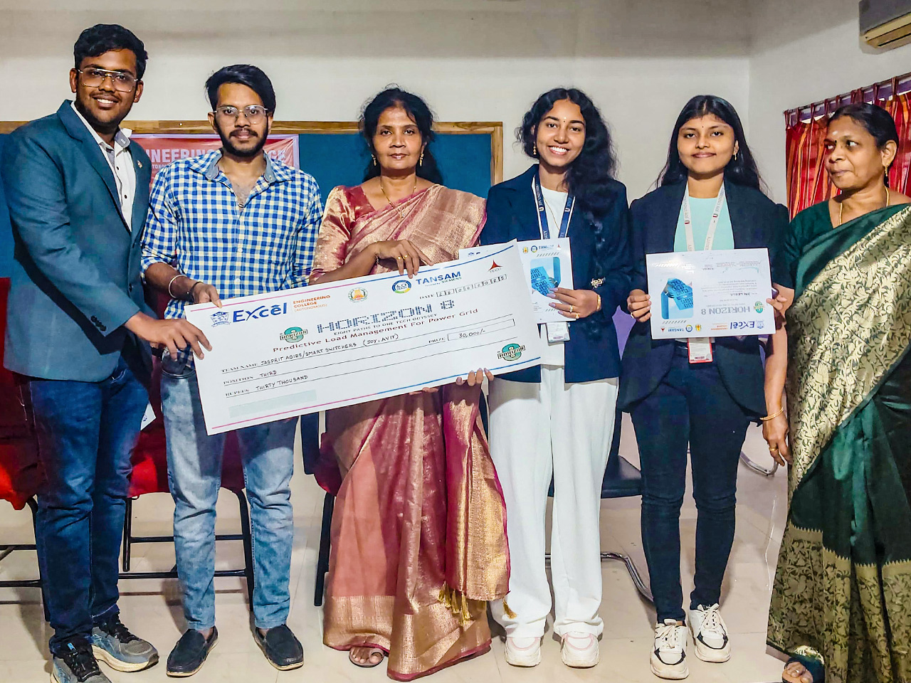 Our Students Shine at TANSAM Hackathon Phase 1 Finals